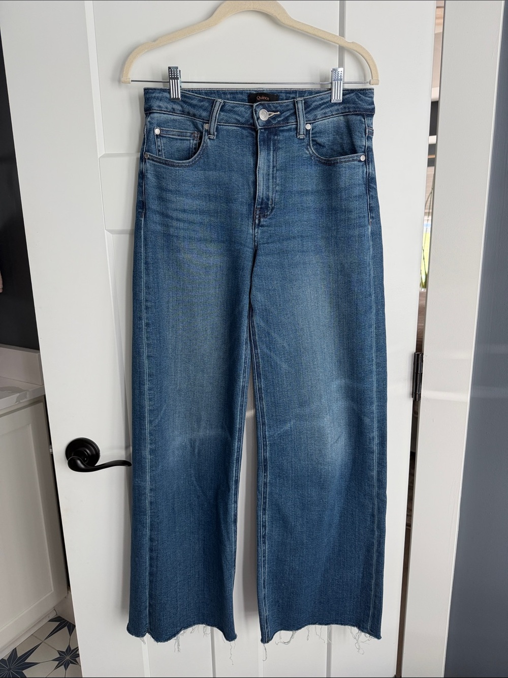 Quince Bella wide leg jeans